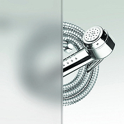 Душевая перегородка RGW Walk In WA-034 120 351003412-21 профиль Хром стекло матовое-сатинат-3