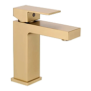 Смеситель для раковины Grocenberg GB2008MG Золото матовое