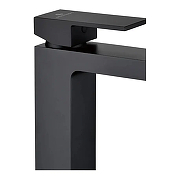 Смеситель для раковины Grocenberg GB2008BL Черный матовый-2