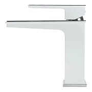 Смеситель для раковины Grocenberg GB2088WC Белый Хром-2