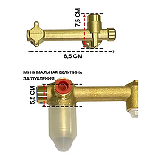 Смеситель для раковины Grocenberg GB588BL Черный матовый-2