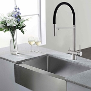 Смеситель для кухни WesnaArt Eko EKO05-160 Сатин Черный-2