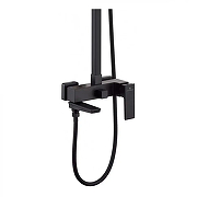 Душевая система Grocenberg GB7008BL Черная матовая-8