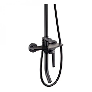 Душевая система Grocenberg GB7025BL Черная матовая-2