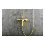 Душевая система Grocenberg GB7025MG Золото матовое-4