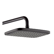 Душевая система Grocenberg GB7038BL с термостатом Черная матовая-1