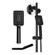 Душевая система Grocenberg GB7005BL с термостатом Черная матовая-13