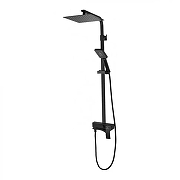 Душевая система Grocenberg GB7007-1BL Черная матовая