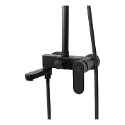 Душевая система Grocenberg GB7011BL Черная матовая-1