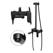 Душевая система Grocenberg GB7011BL Черная матовая-2