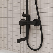 Душевая система Iddis Aiger AIGBL3Fi06 Черная матовая-15