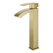 Смеситель для раковины Grocenberg GB3007MG Золото матовое-2