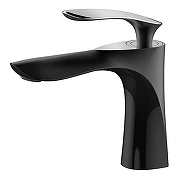 Смеситель для раковины Grocenberg GB2001BC Черный Хром