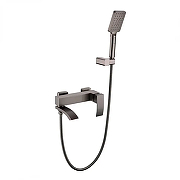 Смеситель для ванны Grocenberg GB8007BG Графит