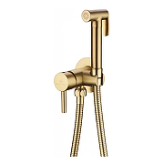 Гигиенический душ со смесителем Grocenberg GB001MG Золото матовое