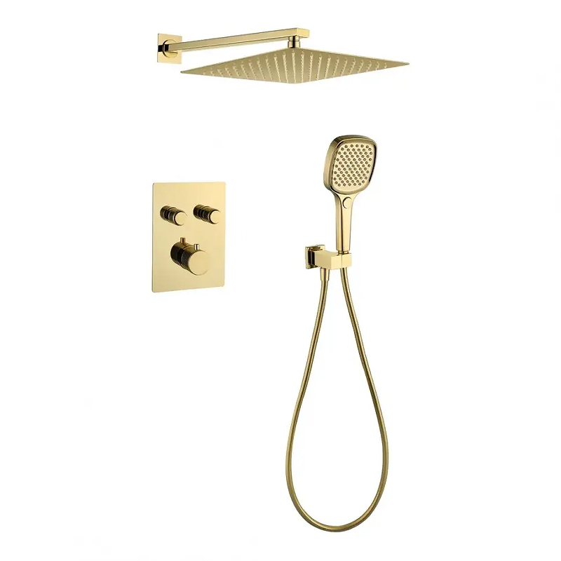 Душевая система Grocenberg GB5040GO с термостатом 