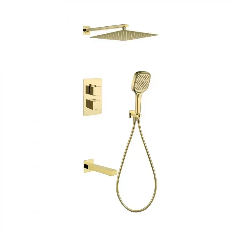 Душевая система Grocenberg GB5050GO с термостатом 