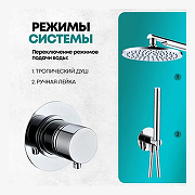 Душевая система Grocenberg GB5090CR Хром-2