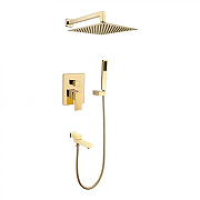 Душевая система Grocenberg GB5089GO-1 Золото