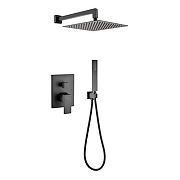 Душевая система Grocenberg GB5089BL-3 Черная матовая