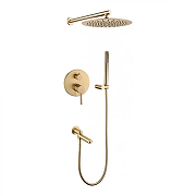 Душевая система Grocenberg GB5099MG-1 Золото матовое