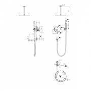 Душевая система Grocenberg GB5099NK-2 Никель-14