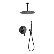 Душевая система Grocenberg GB5099BL-4 Черная матовая