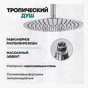 Душевая система Grocenberg GB5099CR-4 Хром-3