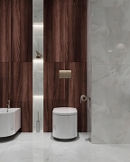 Керамогранит Arcadia Ceramica Onyx White Cloud FP1027-A белый полированный 60х120 см-9