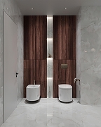 Керамогранит Arcadia Ceramica Onyx White Cloud FP1027-A белый полированный 60х120 см-10