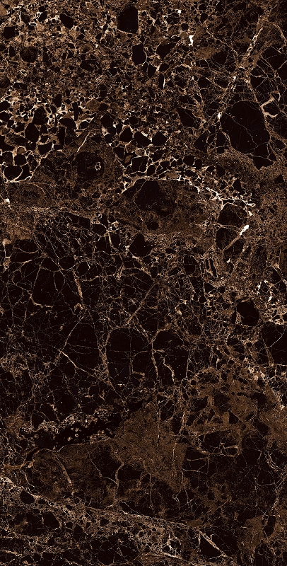 Керамогранит Arcadia Ceramica Vatican Emperador HG2013-A коричневый суперглянцевый 