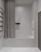 Керамогранит Arcadia Ceramica Arctic White Carving CR4007-A белый с серым карвинг 60х120 см-10