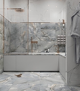 Керамогранит Arcadia Ceramica Ascoli Blue CR4021-A голубой карвинг 60х120 см-8