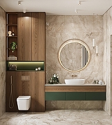 Керамогранит Arcadia Ceramica Bolivia Sand Decor CR4008-D бежевый карвинг 60х120 см-8