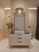 Керамогранит Arcadia Ceramica Etna Beige CR4001-A бежевый карвинг 60х120 см-7