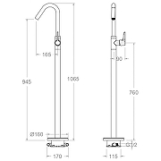 Смеситель для раковины Ramonsoler Adagio 917602 Хром-2