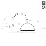 Верхний душ Ramonsoler Hidroterapia RB3A390 Хром-3