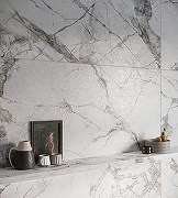 Керамогранит Arcadia Ceramica Malta Bianco Lappato CL4008-A белый с серым карвинг 60х120 см-10