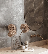 Керамогранит Arcadia Ceramica Pulpis Nero Lappato CL4002-A серый карвинг 60х120 см-10