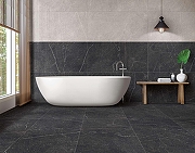 Керамогранит Arcadia Ceramica Equistone Charcol RG6003-A черный матовый 60х120 см-7