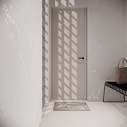 Керамогранит Arcadia Ceramica Lazio Bianco GI8009-B белый матовый с глянцевым эффектом 60х120 см-7