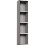 Шкаф пенал Allen Brau Paris 35 1.360006.PGM подвесной Платина матовый-1