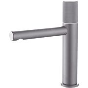 Смеситель для раковины Olive's Mansa 36100MNGM Оружейная сталь-1