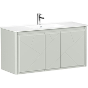 Тумба под раковину Allen Brau Paris 120 1.360004.PWM подвесная Папирус матовый-1