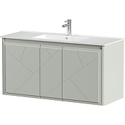 Тумба под раковину Allen Brau Paris 120 1.360004.PWM подвесная Папирус матовый-3