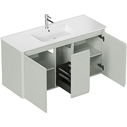 Тумба под раковину Allen Brau Paris 120 1.360004.PWM подвесная Папирус матовый-5