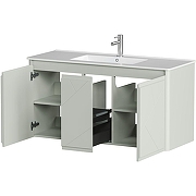 Тумба под раковину Allen Brau Paris 120 1.360004.PWM подвесная Папирус матовый-7