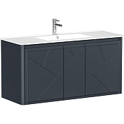 Тумба под раковину Allen Brau Paris 120 1.360004.AM подвесная Антрацит матовый-1