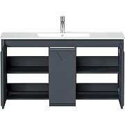 Тумба под раковину Allen Brau Paris 120 1.360004.AM подвесная Антрацит матовый-8