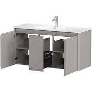 Тумба под раковину Allen Brau Paris 120 1.360004.PGM подвесная Платина матовый-7